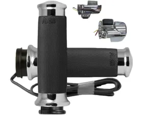 Avon Grips Custom Contour Heated Chrome Twist Grip