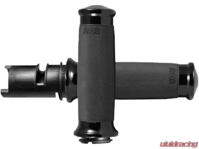 Avon Grips Custom Contour Black Twist Grip - CC-86-ANO-F24