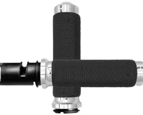 Avon Grips Memory Foam Small Chrome Twist Grip