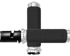 Avon Grips Memory Foam Medium Chrome Twist Grip