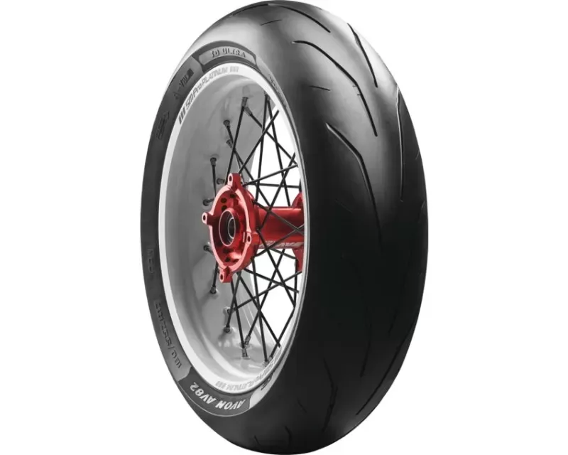 Avon Tyres 3D Ultra Xtreme Slick Rear Tubeless Tire 180/60ZR-17 - 4470012