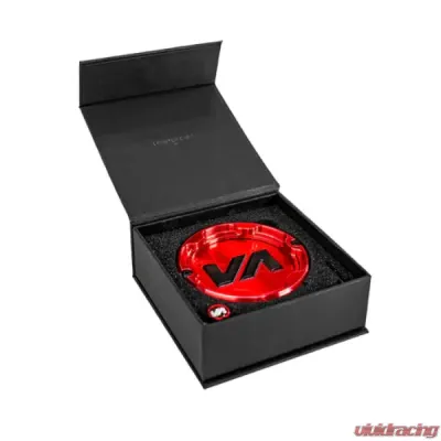 Variant Wheels Evo Billet Multi-Piece Center Cap - VA-EVO-MULTI-CAP-RED
