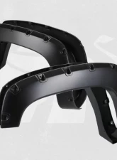 Bulken Offroad Matte Black Rivet Style Fender Flares GMC C10 | Chevrolet C/K 1500 1988-1998                                     - BKN-14818029 - Image 13