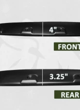 Bulken Offroad Matte Black Rivet Style Fender Flares Chevrolet Silverado 1500 | 2500HD | 3500HD 2007-2013                                     - BKN-14818241 - Image 5