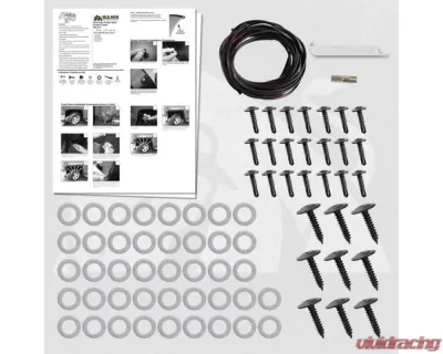 Bulken Offroad Matte Black Rivet Style Fender Flares Chevrolet Silverado 2500HD | 3500HD 2014-2018 - BKN-14818645
