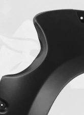 Bulken Offroad Matte Black Rivet Style Fender Flares Chevrolet Silverado 2500HD | 3500HD Short Bed 2014-2018                                     - BKN-14818702 - Image 2