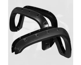Bulken Offroad Matte Black Rivet Style Fender Flares Dodge RAM 1500| 2500 | 3500 1994-2001