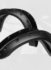 Bulken Offroad Matte Black Rivet Style Fender Flares Dodge RAM 1500 Fleetside 2009-2018                                     - BKN-14824302 - Image 13