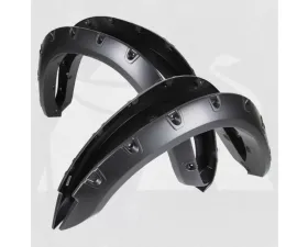 Bulken Offroad Matte Black Rivet Style Fender Flares Dodge RAM 2500 | 3500 2010-2017