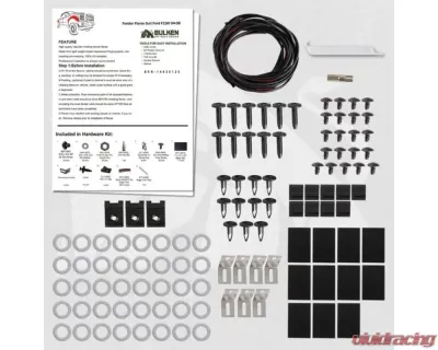 Bulken Offroad Matte Black Rivet Style Fender Flares Ford F-150 Styleside 2004-2008 - BKN-14835125