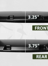 Bulken Offroad Matte Black Rivet Style Fender Flares Ford F-250 | F-350 SuperDuty Styleside 2011-2016                                     - BKN-14835592 - Image 5