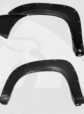 Bulken Offroad Matte Black Rivet Style Fender Flares Toyota Tacoma Long Bed Fleetside 2012-2015                                     - BKN-14874516 - Image 4