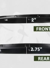 Bulken Offroad Matte Black Rivet Style Fender Flares Toyota Tundra 2014-2018                                     - BKN-14874822 - Image 5