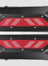 Bulken Offroad Front Fender Flares w/ LED Strip Jeep Wrangler | Gladiator X Series 2018-2022                                     - BKN-17988552 - Image 4