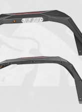 Bulken Offroad Front Fender Flares w/ LED Strip Jeep Wrangler | Gladiator X Series 2018-2022                                     - BKN-17988552 - Image 5