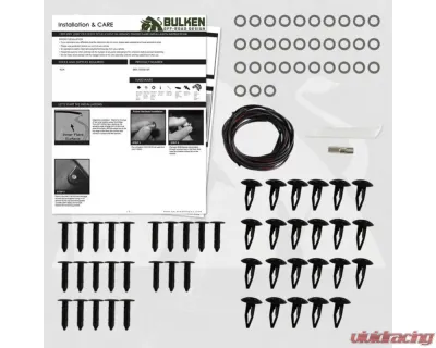 Bulken Offroad Black Rugged Rivet Style Fender Flares Chevrolet Silverado | GMC Sierra 1999-2006 - BKN-18618169