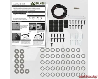 Bulken Offroad Black Rugged Rivet Style Fender Flares Dodge RAM 1500 | 2500 | 3500 2002-2009 - BKN-18624235