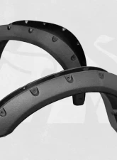 Bulken Offroad Black Rugged Rivet Style Fender Flares Dodge RAM 1500 Fleetside 2009-2018                                     - BKN-18624714 - Image 12