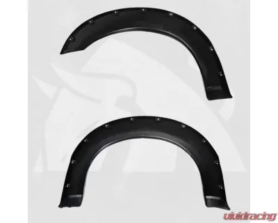 Bulken Offroad Black Rugged Rivet Style Fender Flares Ford F-250 | F-350 SuperDuty 1999-2007 - BKN-18635063