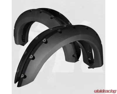 Bulken Offroad Black Rugged Rivet Style Fender Flares Ford F-150 Styleside 2004-2008 - BKN-18635623