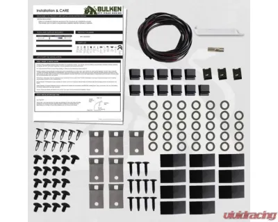 Bulken Offroad Black Rugged Rivet Style Fender Flares Ford F-150 Styleside 2004-2008 - BKN-18635623