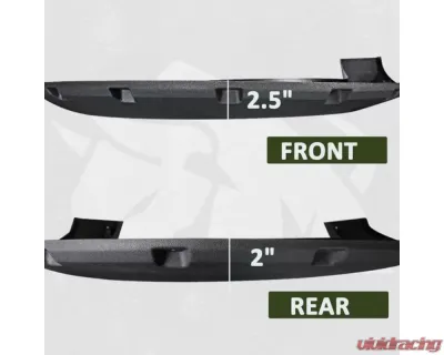 Bulken Offroad Black Rugged Rivet Style Fender Flares Ford F-250 | F-350 SuperDuty Styleside 2011-2016 - BKN-18635962