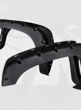 Bulken Offroad Matte Black Rivet Style Fender Flares Chevrolet Silverado 1500 2019-2021                                     - BKN-19518962 - Image 13