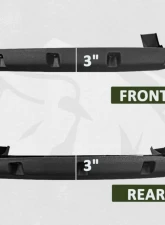 Bulken Offroad Matte Black Rivet Style Fender Flares Chevrolet Silverado 1500 2019-2021                                     - BKN-19518962 - Image 5