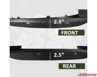 Bulken Offroad Matte Black Rivet Style Fender Flares F-250 | F-350 | F-450 | F-550 SuperDuty 2017-2021 - BKN-19535002