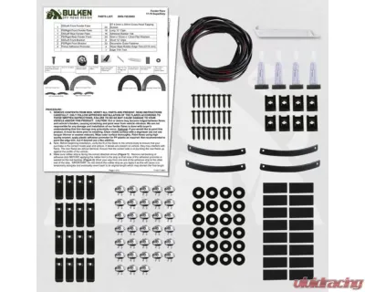 Bulken Offroad Matte Black Rivet Style Fender Flares F-250 | F-350 | F-450 | F-550 SuperDuty 2017-2021 - BKN-19535002