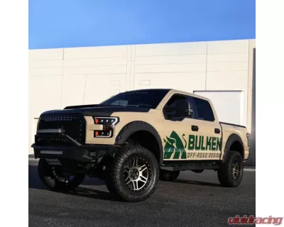 Bulken Offroad Running Boards Ford F-150 | F-250 | F-350 | F-450 | F-550 SuperCrew 2015-2018 - BKN-20535411
