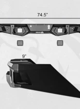 Bulken Offroad Rear Step Bumper Toyota Tundra 2014-2021                                     - BKN-33874021 - Image 11