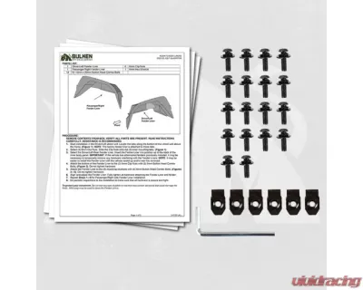 Bulken Offroad Rear Inner Fender Liners Jeep Gladiator 2020-2022 - BKN-90988366