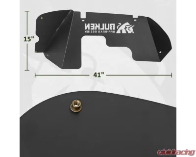 Bulken Offroad Front Inner Fender Liners Jeep Wrangler 2/4DR | Gladiator 2018-2022 - BKN-90988620