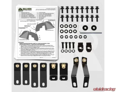 Bulken Offroad Front Inner Fender Liners Jeep Wrangler 2/4DR | Gladiator 2018-2022 - BKN-90988620
