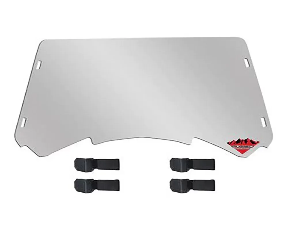 Demon Powersports Front Rugged Acrylic Full Windshield Polaris RZR 2014-2020 - PWAT-6003A