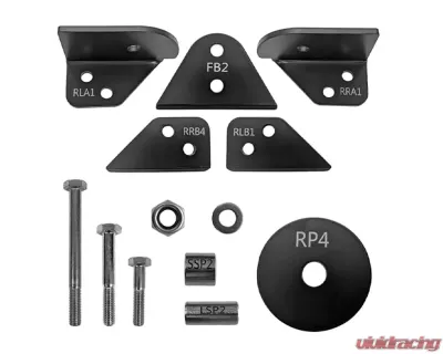 Demon Powersports 2 Inch Bracket Lift Kit Polaris RZR 570 2014-2020 - PABL-6001HD