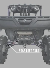 Demon Powersports Heavy Duty Axle for Polaris RZR 200 (2023-2024)                                     - PAXL-6108HD - Image 3