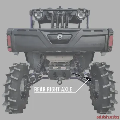 Demon Powersports Heavy Duty Axle for Polaris RZR 200 (2023-2024) - PAXL-6108HD