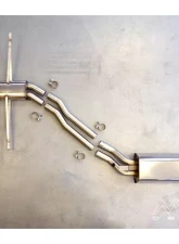 MEC Design Sport Exhaust System Mercedes-Benz W126 V8 380 + 420 + 500 + 560 SE | SEL | SEC 1984-1991                                     - 126/AA-OEMSET-PR-H - Image 14