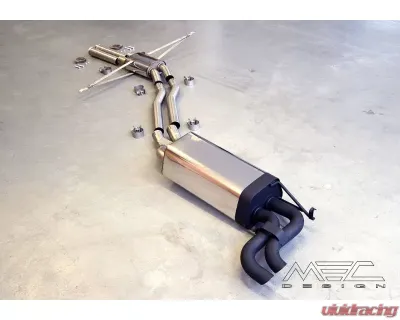 MEC Design Sport Exhaust System Mercedes-Benz W126 V8 380 + 420 + 500 + 560 SE | SEL | SEC 1984-1991 - 126/AA-OEMSET-PR-H