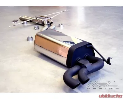 MEC Design Sport Exhaust System Mercedes-Benz W126 V8 380 + 420 + 500 + 560 SE | SEL | SEC 1984-1991 - 126/AA-OEMSET-PR-H
