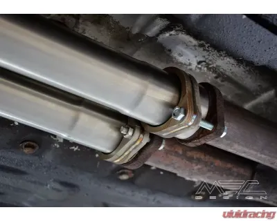MEC Design Sport Exhaust System Mercedes-Benz W126 V8 380 + 420 + 500 + 560 SE | SEL | SEC 1984-1991 - 126/AA-OEMSET-PR-H