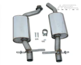 MEC Design Front Muffler (VSD) for Exhaust System Mercedes-Benz CL500 | CL600 W215 2000+