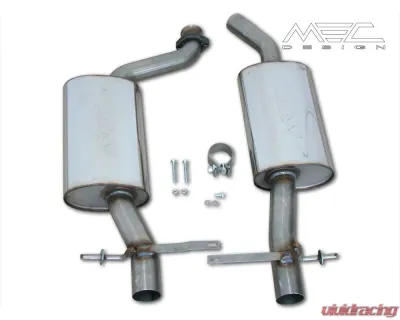 MEC Design Front Muffler (VSD) for Exhaust System Mercedes-Benz CL500 | CL600 W215 2000+ - 220+215/AA-VSD-H
