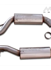 MEC Design Bi-Turbo Front Muffler (VSD) for Exhaust System Mercedes-Benz S600 W220 Bi-Turbo 1998-2005                                     - 220+215/AA-VSDBITURBO-H - Image 5