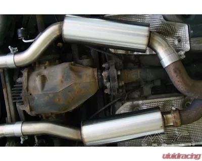 MEC Design Bi-Turbo Front Muffler (VSD) for Exhaust System Mercedes-Benz S600 W220 Bi-Turbo 1998-2005 - 220+215/AA-VSDBITURBO-H