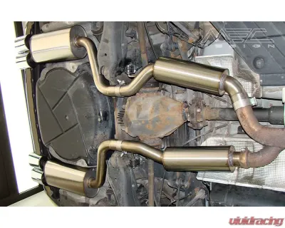 MEC Design Bi-Turbo Front Muffler (VSD) for Exhaust System Mercedes-Benz S600 W220 Bi-Turbo 1998-2005 - 220+215/AA-VSDBITURBO-H