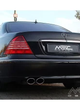 MEC Design Front Muffler Spare Pipes (VSD-ER) for Bi-Turbo Exhaust System Mercedes-Benz S600 W220 Bi-Turbo 1998-2005                                     - 220+215/AA-VSDER-BIT-H - Image 3