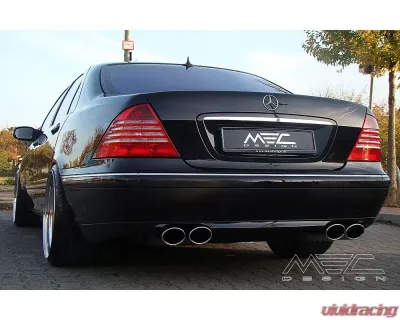 MEC Design Front Muffler Spare Pipes (VSD-ER) for Bi-Turbo Exhaust System Mercedes-Benz S600 W220 Bi-Turbo 1998-2005 - 220+215/AA-VSDER-BIT-H